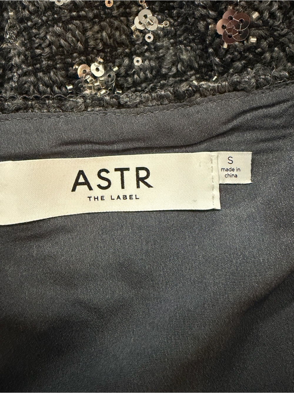 ASTR the Label Carolyn Sequin Tweed Jacket - Picture 12 of 13